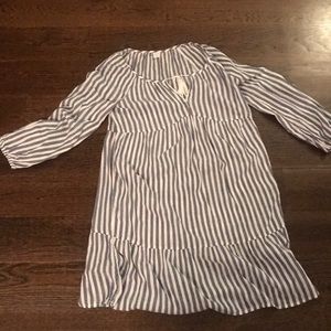 Women’s long sleeve dress with slip